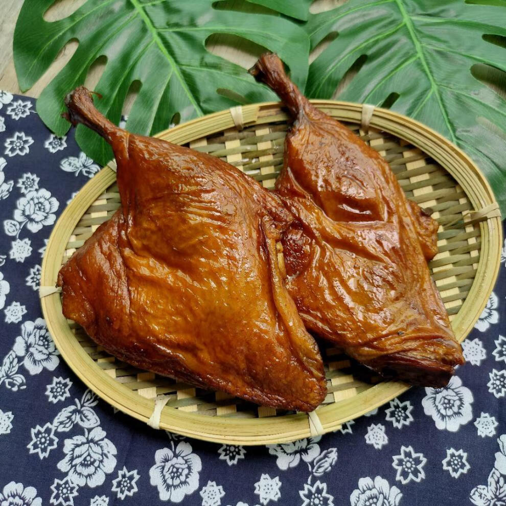 湖南特产咸鸭农家风味腊鸭板鸭腊肉咸肉腊鸭子鸭腿特色腊味干货 腊鸭