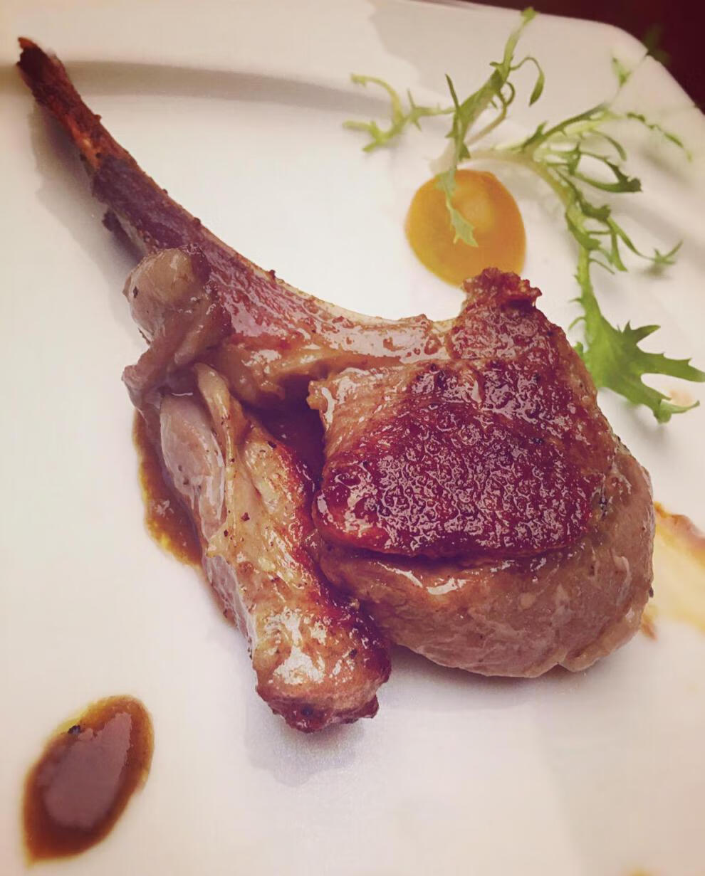 羊排内蒙古法式羊排羊羔十二骨烧烤新鲜羊肉羊扒菲力眼肉西冷牛排1斤