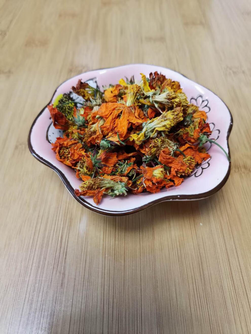 秋博源新疆野生火菊茶昆仑山冰菊花茶100g雪菊胎菊罐装西域金丝皇菊红