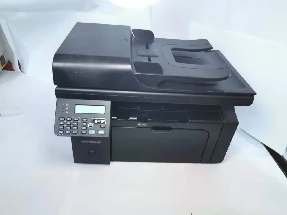 二手惠普hp1020plushp1108家用小型凭证a4黑白激光无线wifi打印机小白