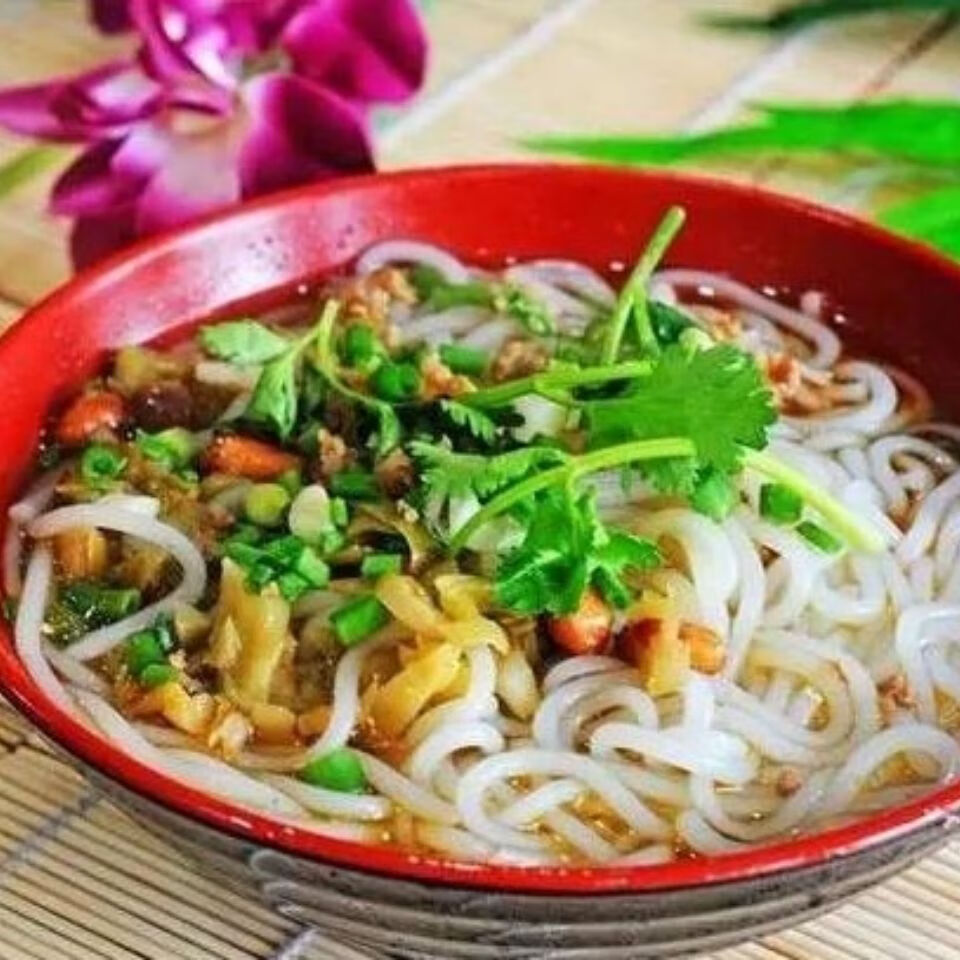 广西榨粉生榨米粉 酸粉干榨粉干酸粉干面马山都安武鸣大化特产 3斤