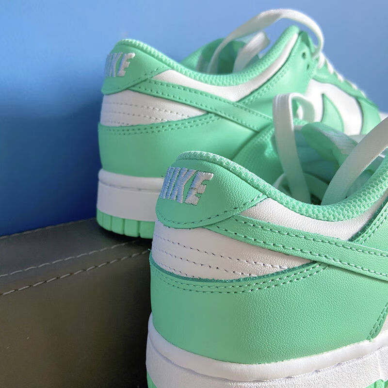 low绿板鞋男女情侣休闲鞋夏季浅色穿搭潮流莆田aj sbdunk绿 39【图片