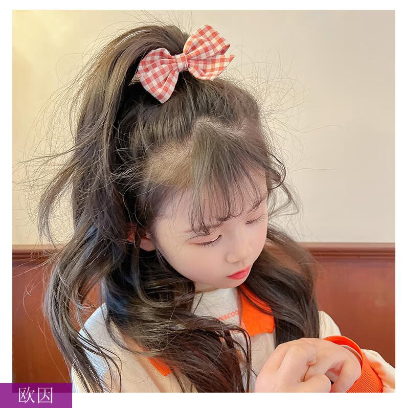 儿童橡皮筋弹性好女童宝宝扎头发绳不伤发小女孩可爱皮筋发饰头绳 6