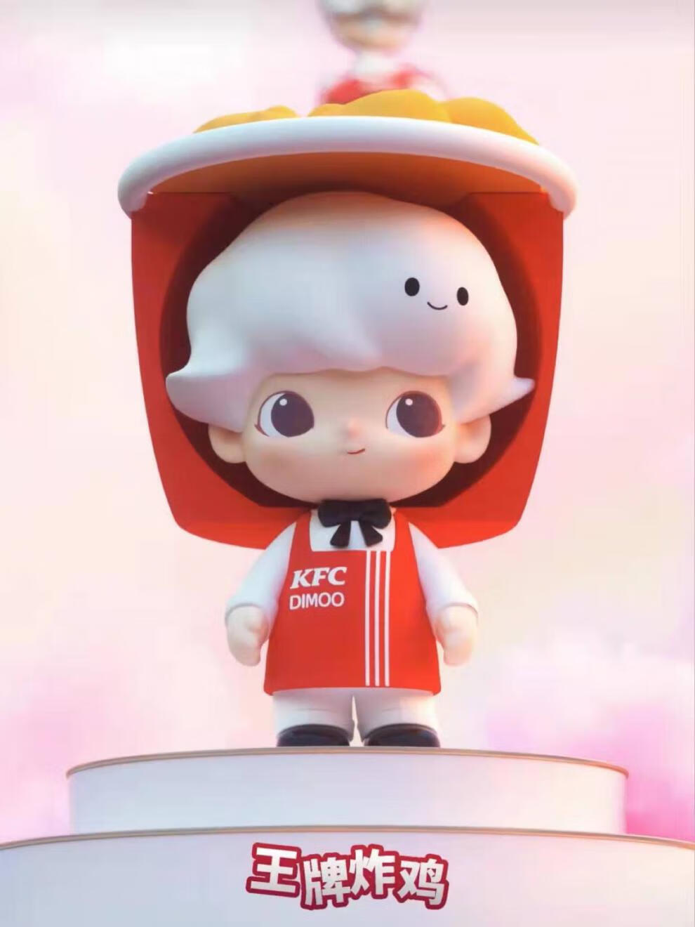 popmart泡泡玛特2022kfc肯德基dimoo盲盒玩具公仔手办摆件香甜玉米拆