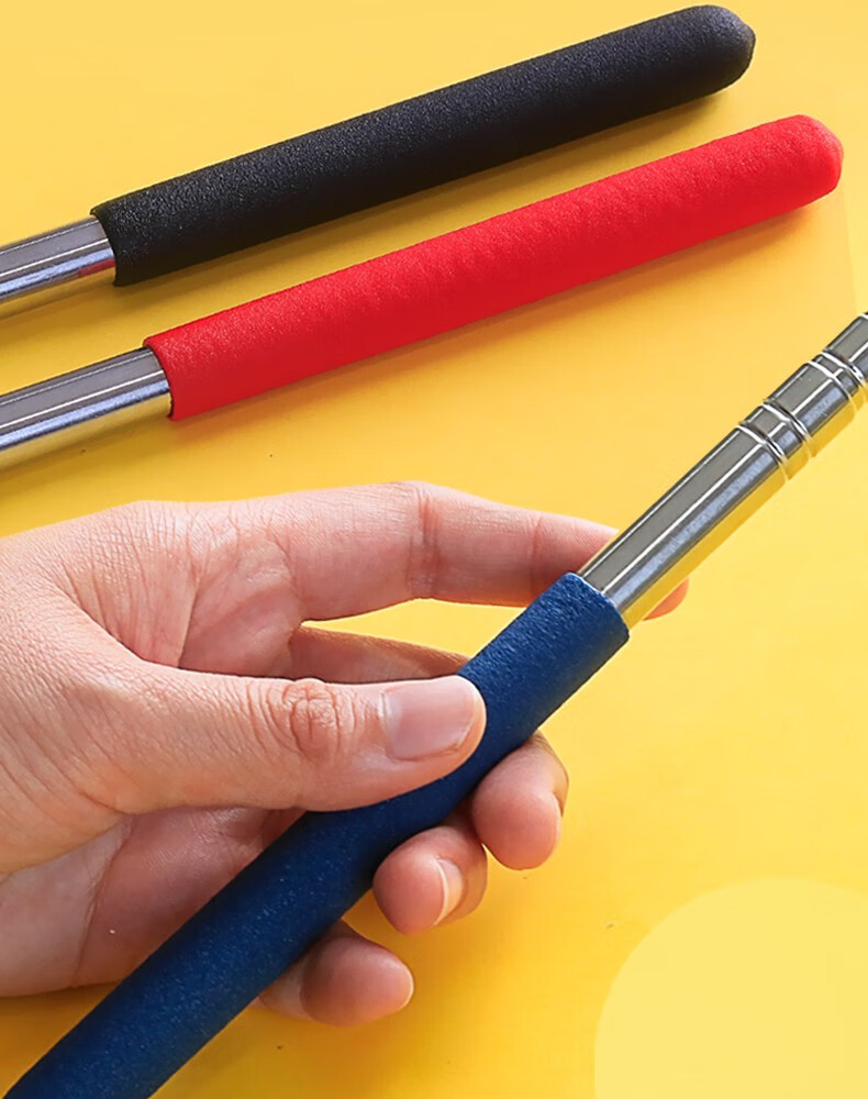 宏科华 可伸缩教师教鞭黑板用教棒教杆教棍上课指挥棒白板触屏笔棒