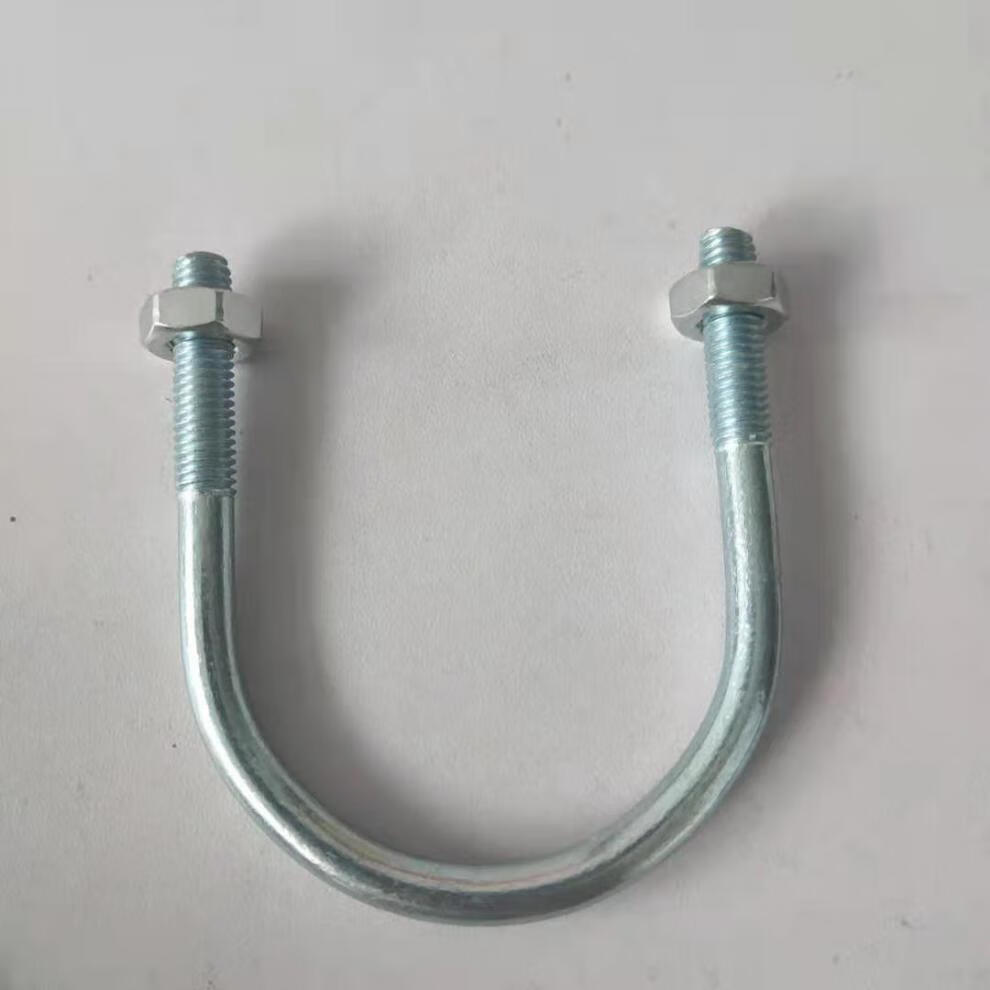 u型螺栓镀锌u型管卡固定螺丝卡箍抱箍水管4分6分1寸12寸2寸m64分15