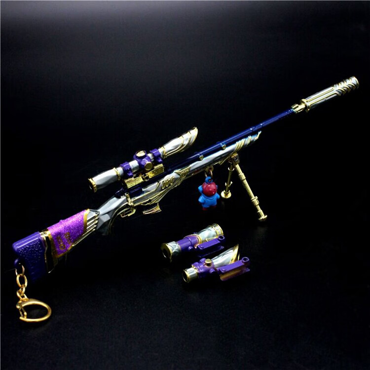 大号和平吃鸡周边皮肤小枪 星之信仰akm精英合金模型套装 m24星之信仰