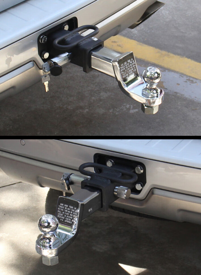 q6拖车钩2030a黑金刚陆巡酷路泽哈弗h9牵引勾后拖钩定制 款式七【图片