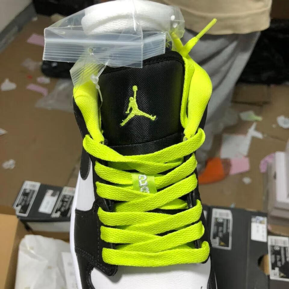 nike耐克aj1 荧光绿 低帮 高品质休闲板鞋运动篮球鞋 价格便宜