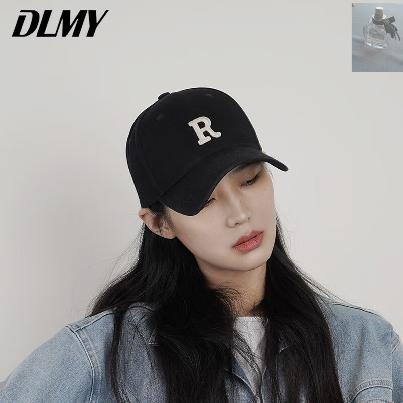 dlmy店帽型满分高阶款r刺绣弯檐棒球帽好质感硬顶鸭舌帽防嗮uosuc0635