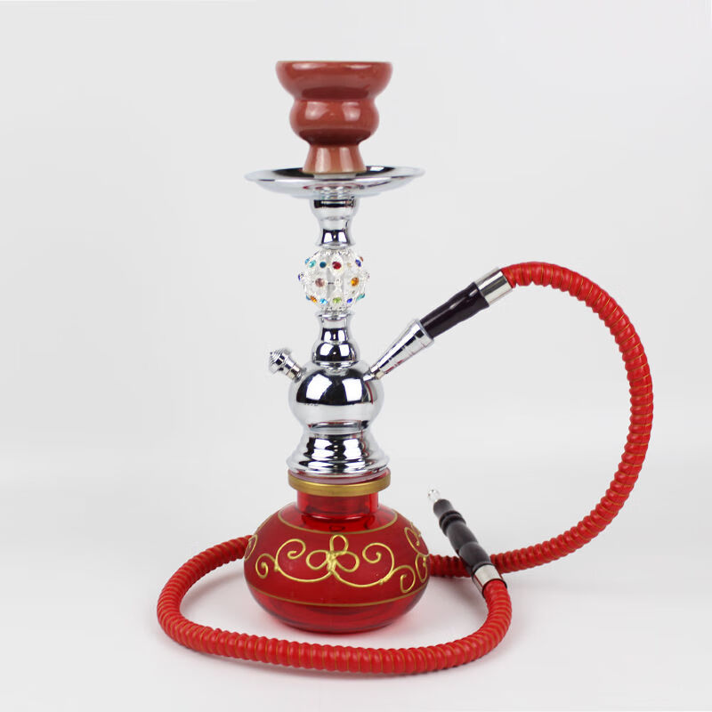 精选好货裳淇全套酒吧ktv同款居家过滤水烟筒水烟斗过滤水烟袋黑色