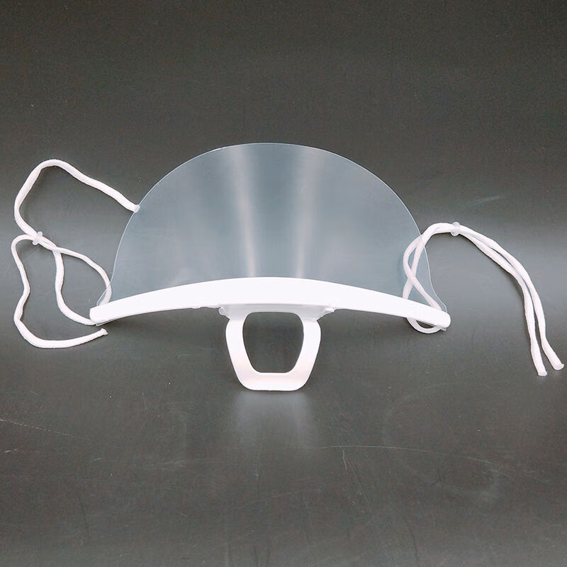 芷写新品透明口罩50透明口罩餐饮口罩厨房餐厅唾沫厨师防口水飞沫塑料