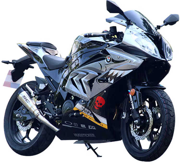 2022新款原装全新宝雕双rr摩托车跑车机车200400cc双缸水冷电喷整车国