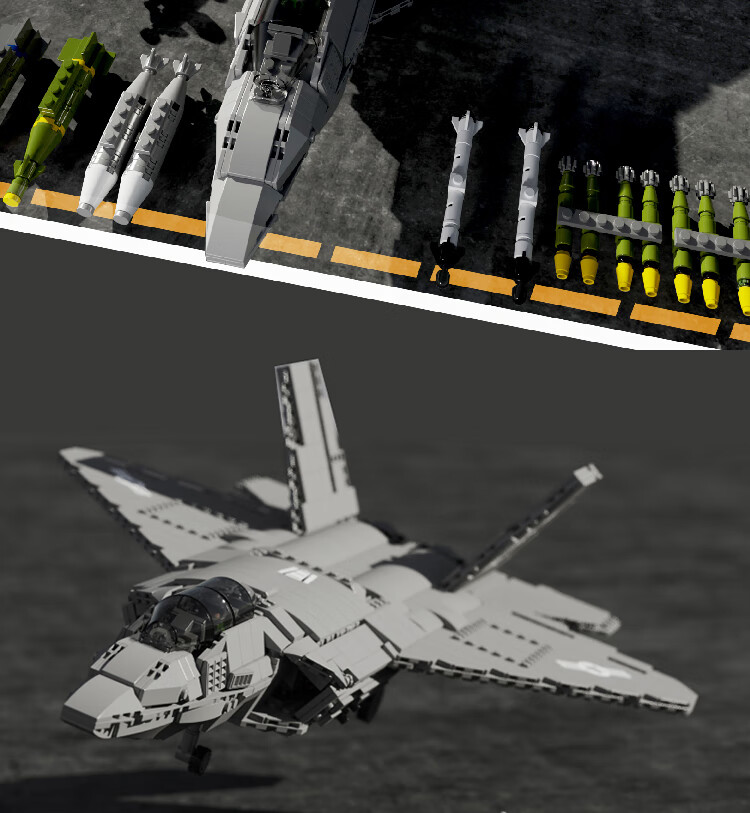 乐高积木男孩子歼15战斗机军事系列飞机拼装玩具成年高难度巨大型