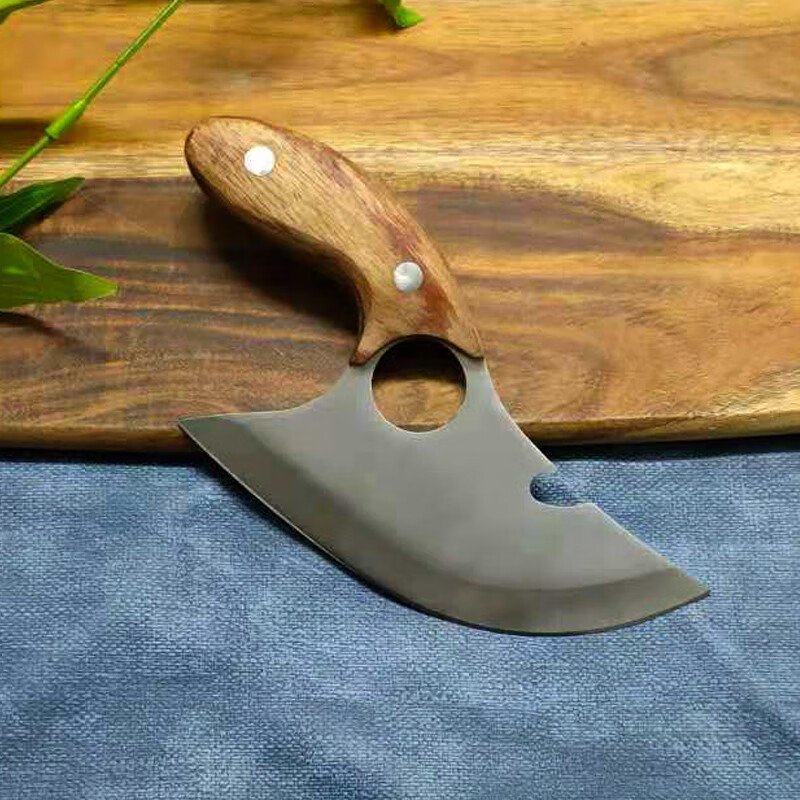 蒙古手把肉小刀藏族内刀专用吃羊肉随身便携烤羊腿手抓分肉割肉刀餐刀