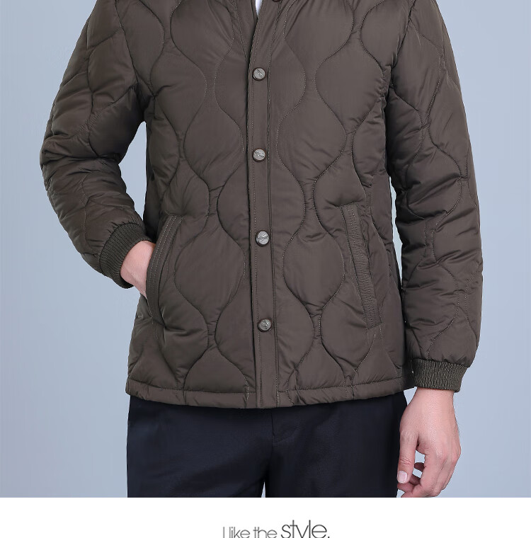 恒源祥品牌高端男装冬季保暖羽绒内胆恒源祥中老年羽绒内胆男士贴身