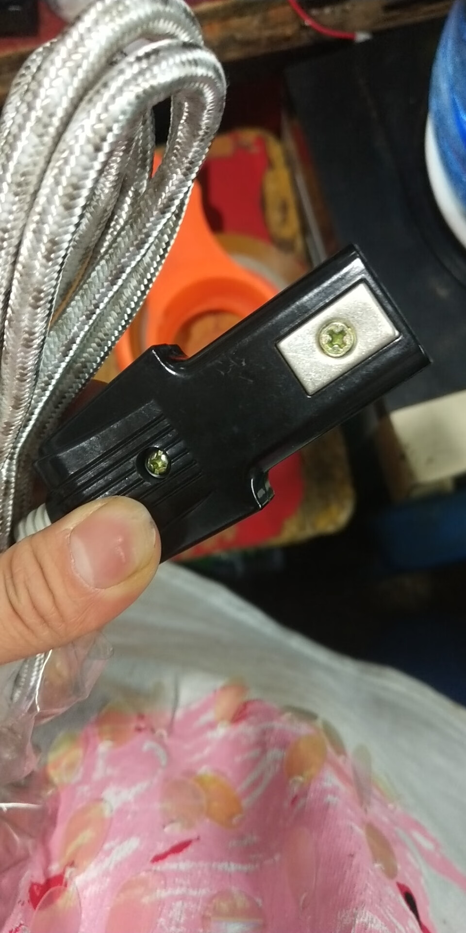 荧阙爱德老式二孔电源线加粗电饭煲两口接头电源线电饭锅电线三插头