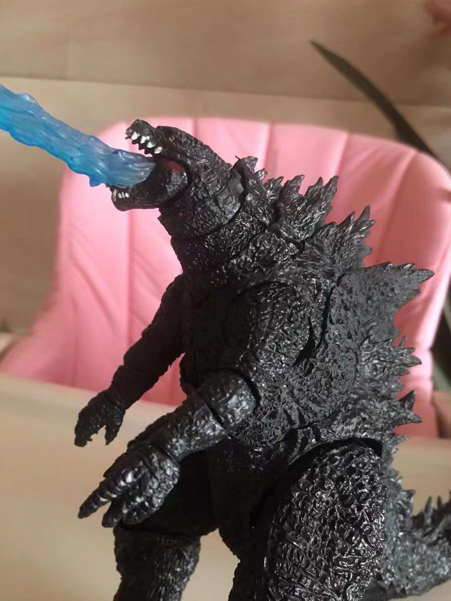 神孩子怪兽玩具shf 哥斯拉2怪兽可动shm影视电影恐龙模型godzilla2021
