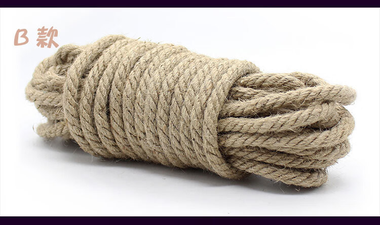 带绳艺教程可油浸棉麻绳捆绑绳束缚绳sm情趣用品私密刺激夫妻激情另类