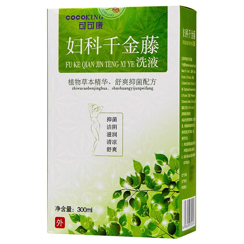 可可康妇科千金藤洗液300ml1盒装
