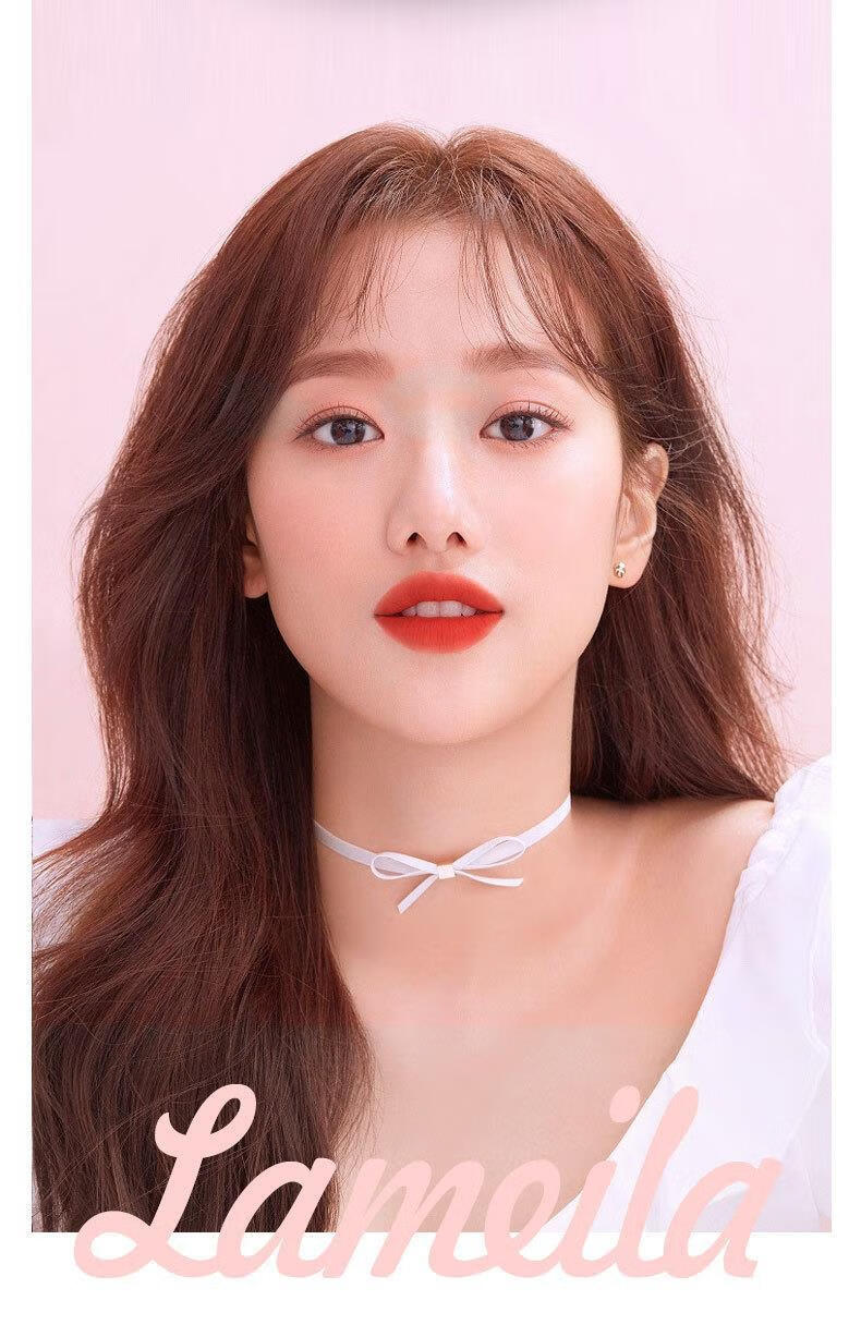 拉美拉(lameila) 拉美拉丝柔玻璃唇釉保湿唇彩唇蜜染唇液滋润口红唇釉