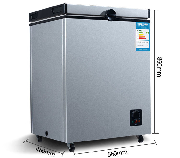 小冰柜迷你冰柜家用小型冷冻冷藏保鲜柜商用立式冷冻柜冷藏柜盛田bcd