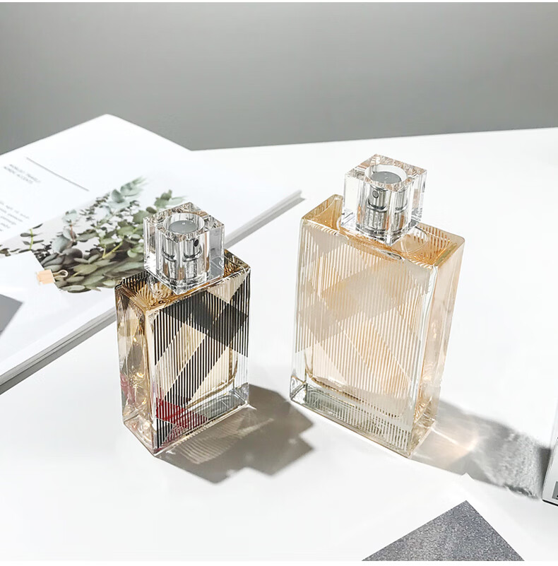 英伦风格女士白格子女士持久淡香水50ml100ml英伦风格女士花果香调100