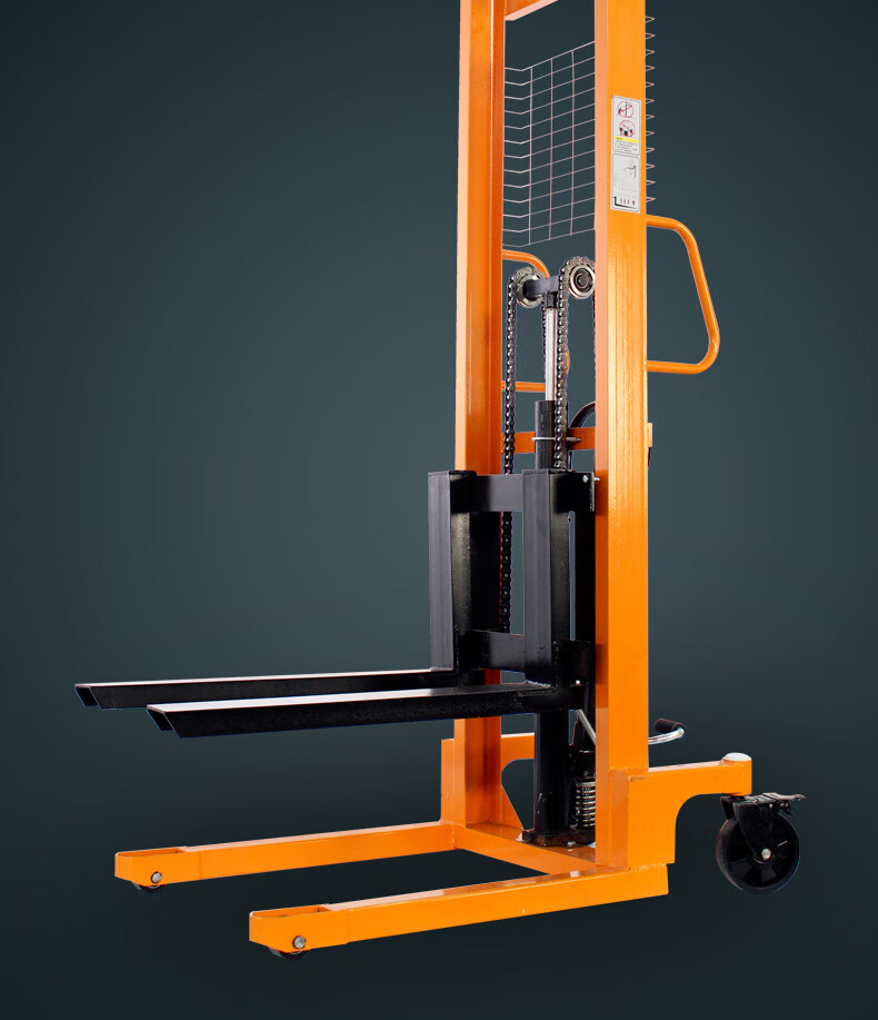 手动液压叉车堆高车1吨2吨半电动升降搬运装卸车手推升高地牛铲车 1t