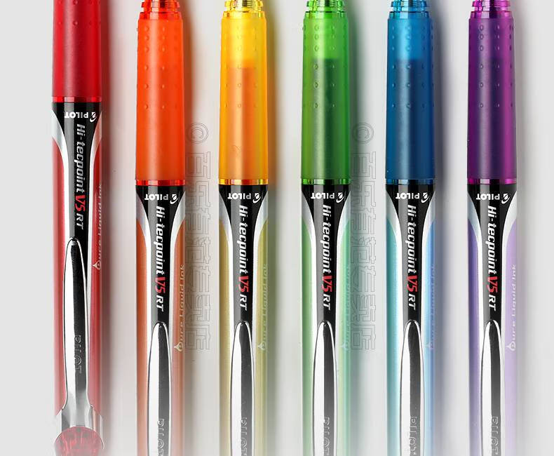 百乐(pilot)日本/v7限定版樱花东京风景按动中性笔学生考试专用签字