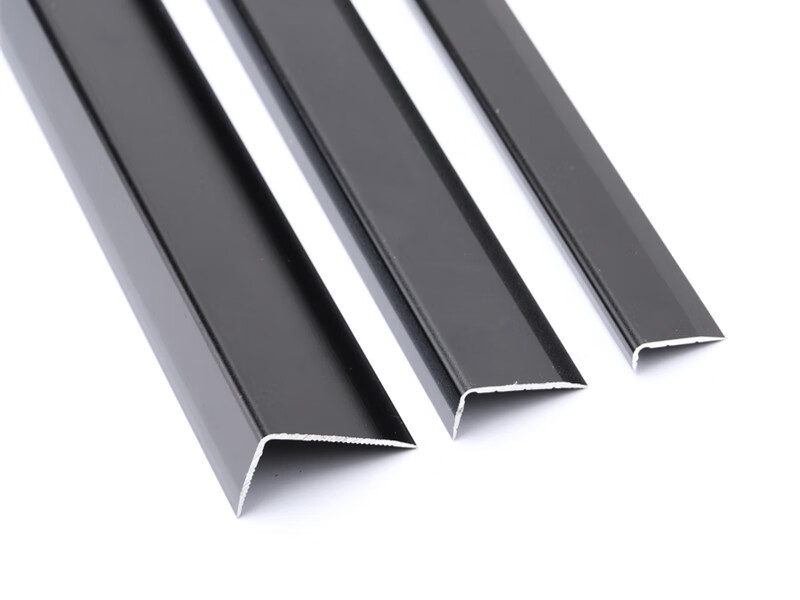 直角压条 免胶自粘 l型钛铝合金木地板收边条 7字直角压条 门口门槛压