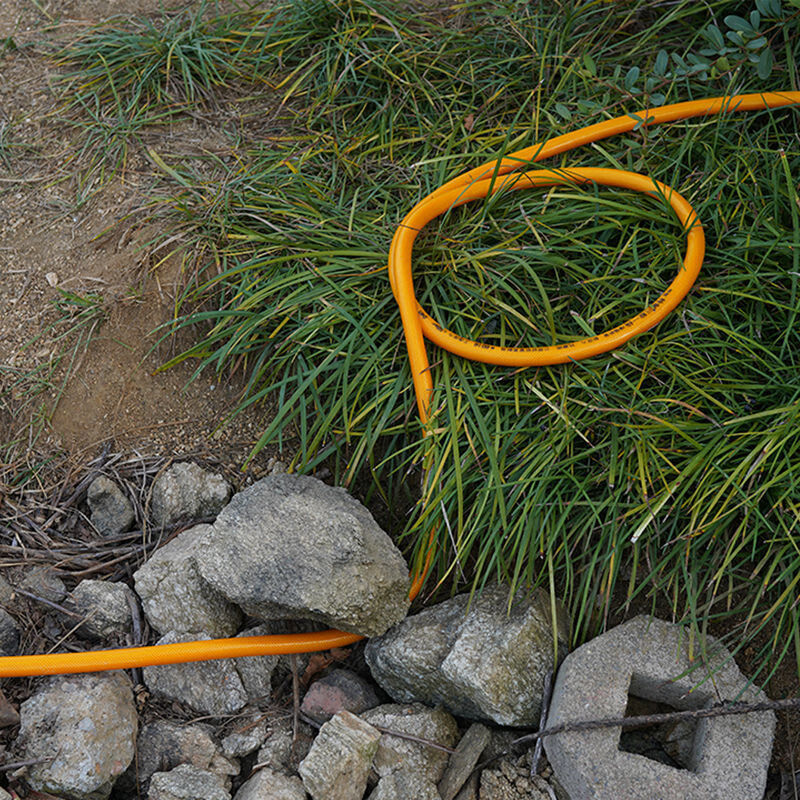 水管家用浇地软管pvc网纹管纤维增强管洗车浇花无味水管4分增强纤维