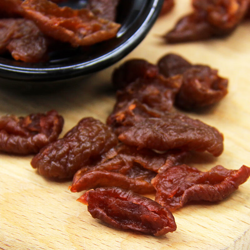 原味梅肉无核梅肉酸甜果脯孕妇酸梅子零食250g罐装老味蜜饯