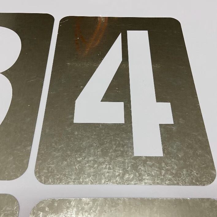 放大号喷漆模版车牌放大号喷漆模板铁皮货车放大号喷字模具塑料汽车