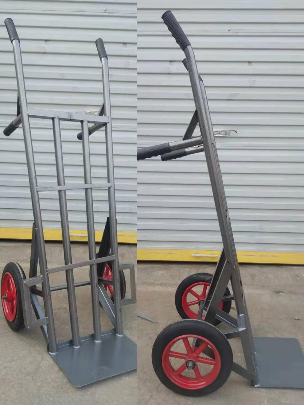 加厚老虎车二轮手推车载重王转运车搬运车物流车拉货车手拉车拖车角铁