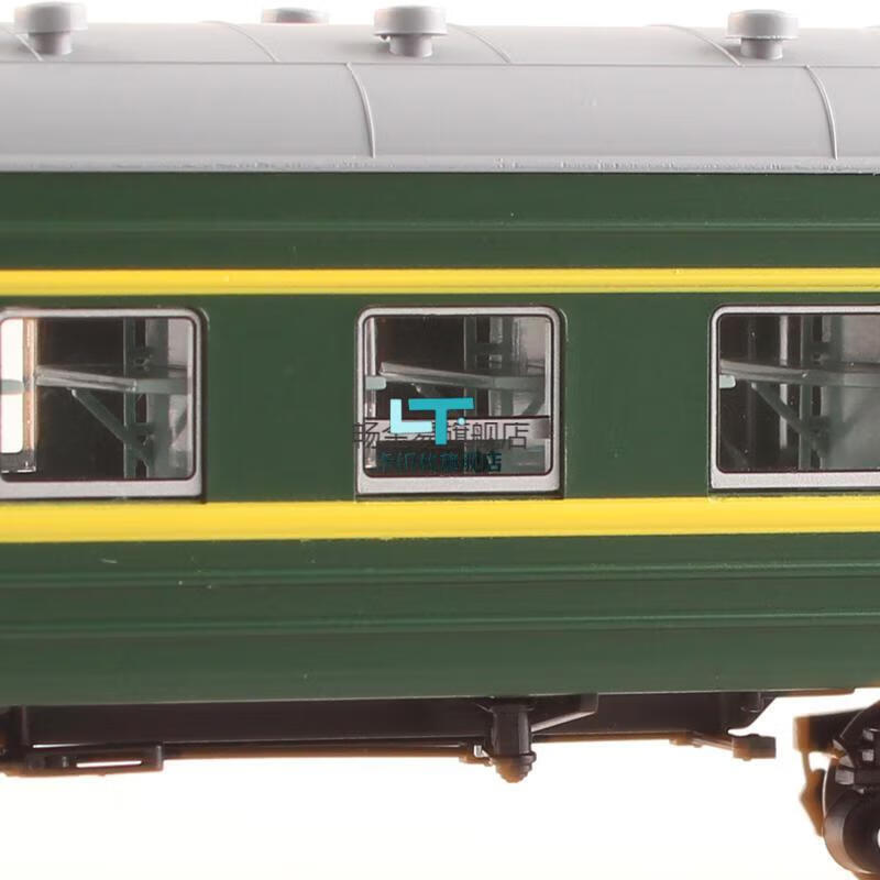 百万城火车模型 百万城ho中国系列仿真22b型硬卧客车厢绿皮车火车模型
