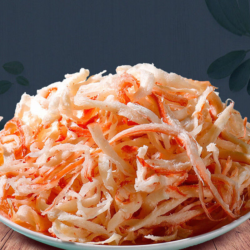 手撕鱿鱼条鱿鱼丝碳烤鱿鱼丝原味鱿鱼丝海鲜即食小吃零食鱿鱼丝鱿鱼丝