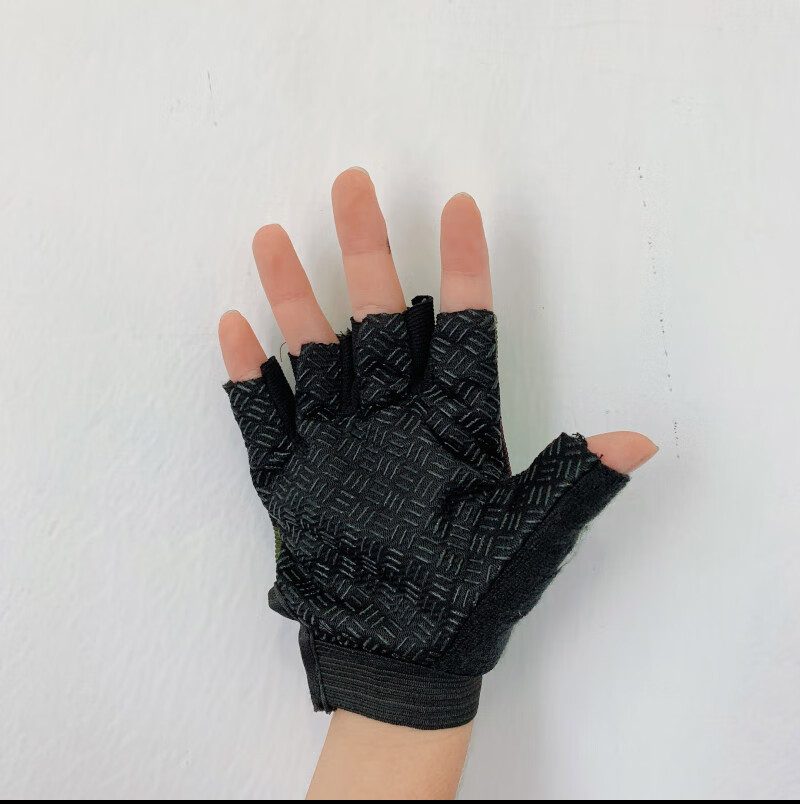 安踏【儿童无指手套霹雳手套街舞舞蹈表演科技感前卫机械舞机甲半指