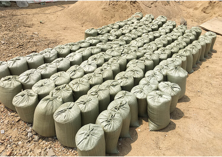 2022年新款编织袋装沙批发装修建筑垃圾清运装沙袋子