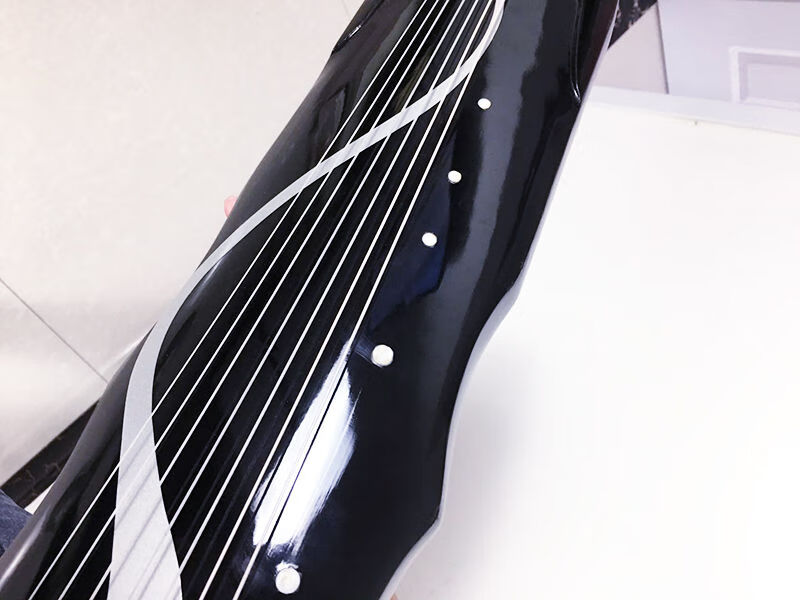 oloey 初学古琴 蓝忘机cos琴忘机琴可弹魔道祖师道具 古琴 蓝色云纹