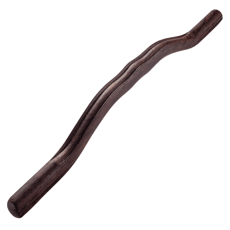 鸡翅木擀筋棒一根通用按摩工具美容院全身刮痧棒干筋棍家用经络棒鸡翅