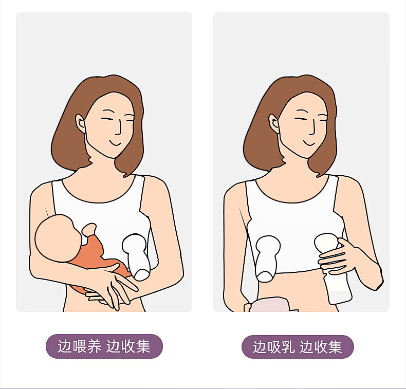 熊吸奶器电动母乳全自动一体式无痛按摩拔奶挤奶器双边 (触屏款一体式