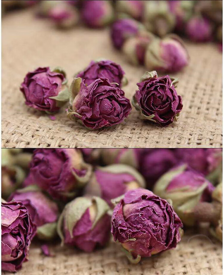 新疆和田玫瑰花茶 头茬玫瑰花干 无硫无泡水大马士革 玫瑰花【图片 价