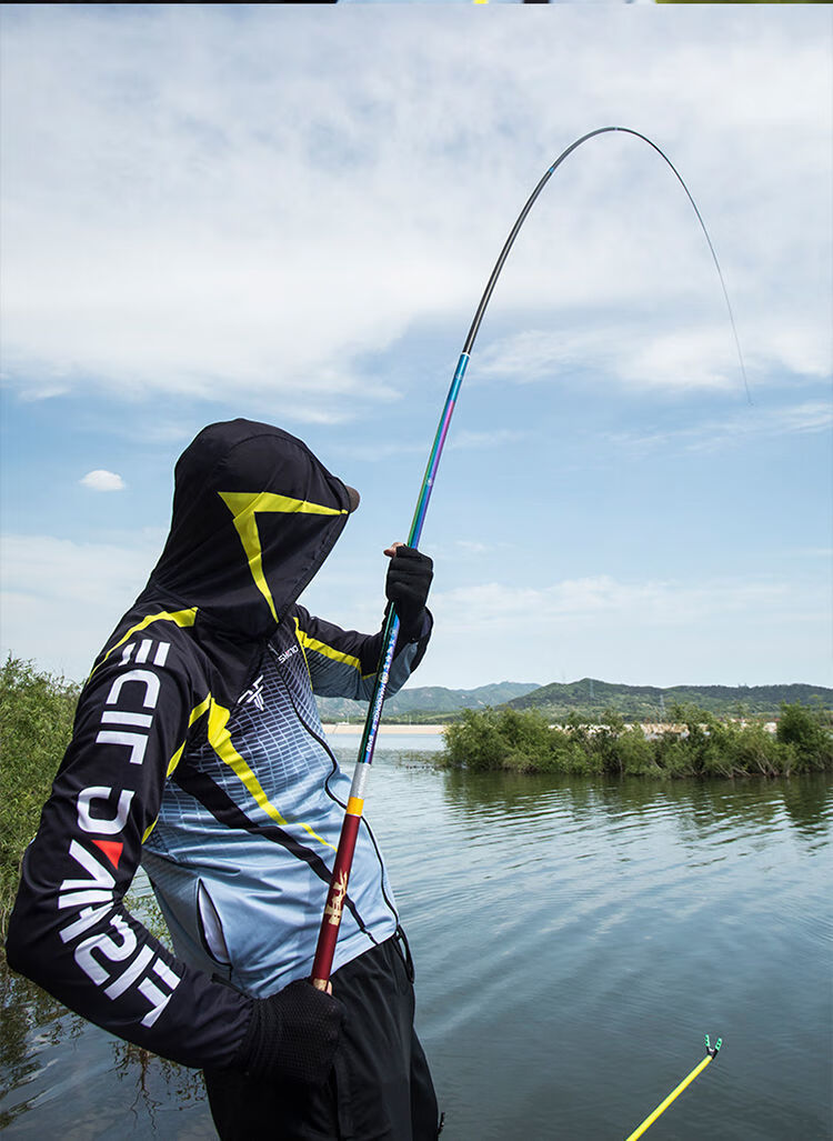 汉鼎雷神同款浪尖华氏台钓竿手竿大物竿钓鱼竿钩鱼竿鱼竿手杆超轻超硬