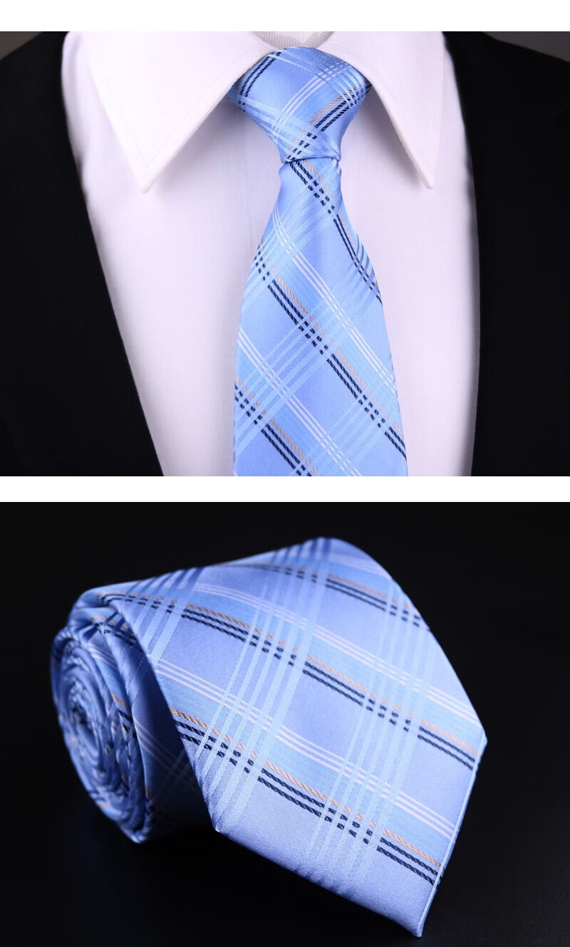 kele潮牌真丝领带韩版绅士正装商务结婚喜庆领带礼盒装节日送礼 kt20