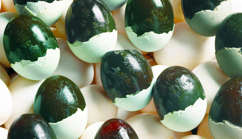 梅香皮蛋松花蛋 20只 散装 梅香 无铅工艺 皮蛋 变蛋 松花蛋溏心