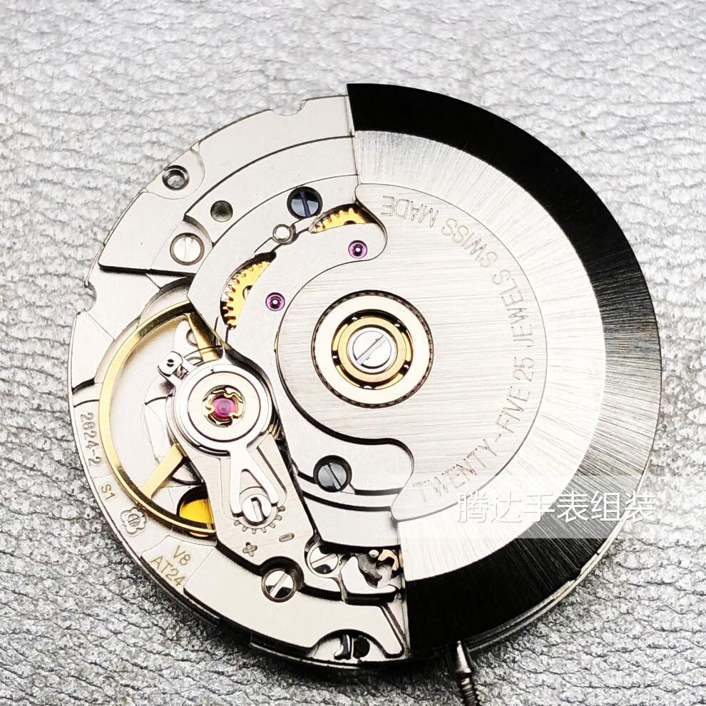 7750机芯配件手表配件全新v8瑞士eta282422892a2机芯全自动机械手表壳