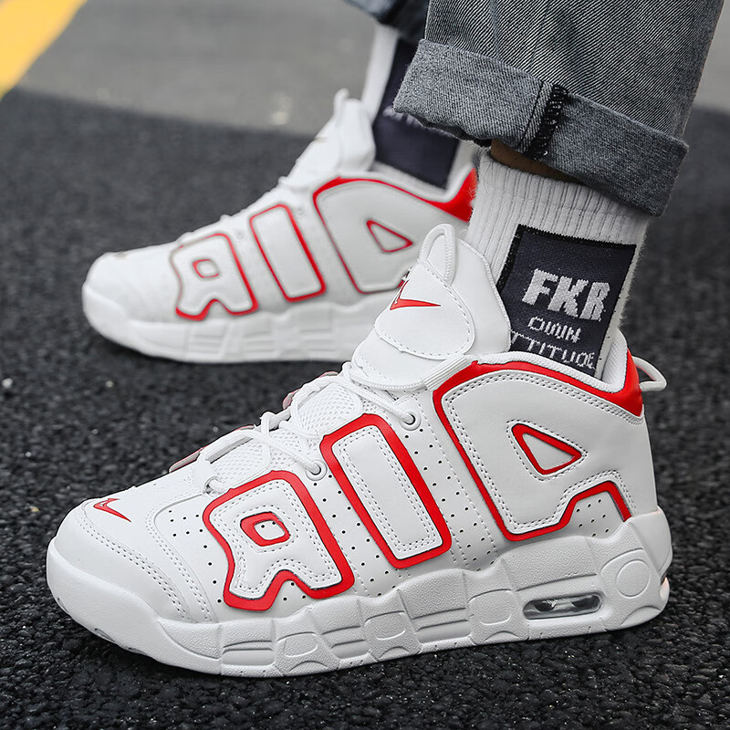 欧文言5代网红皮蓬大air熊猫鞋aj.