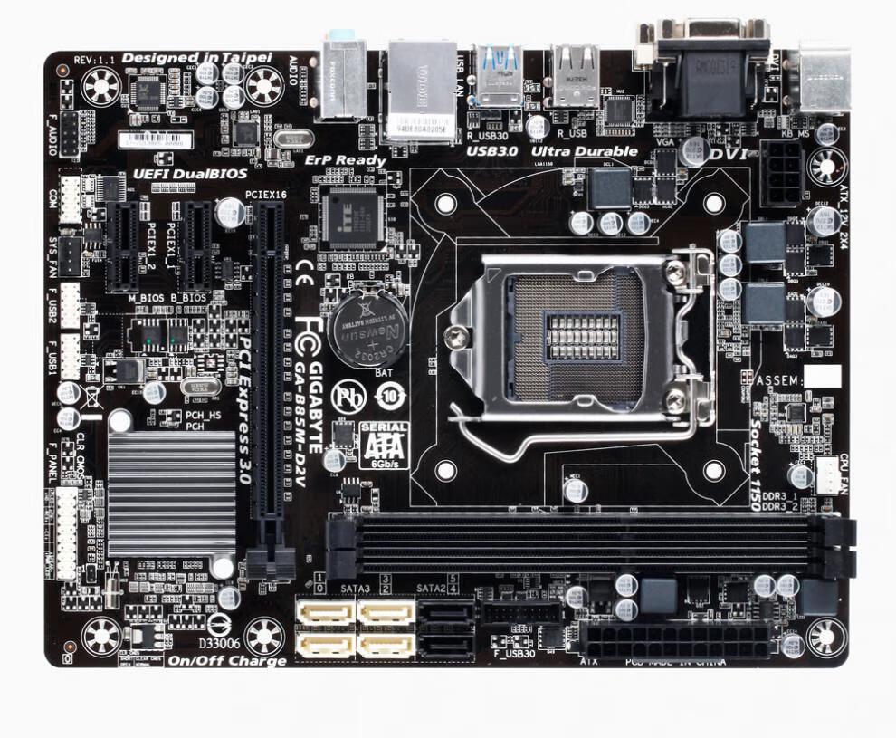一年包换新gigabyte/技嘉 b85m-d3v d2v1150主板i5i7套装拼z87z97