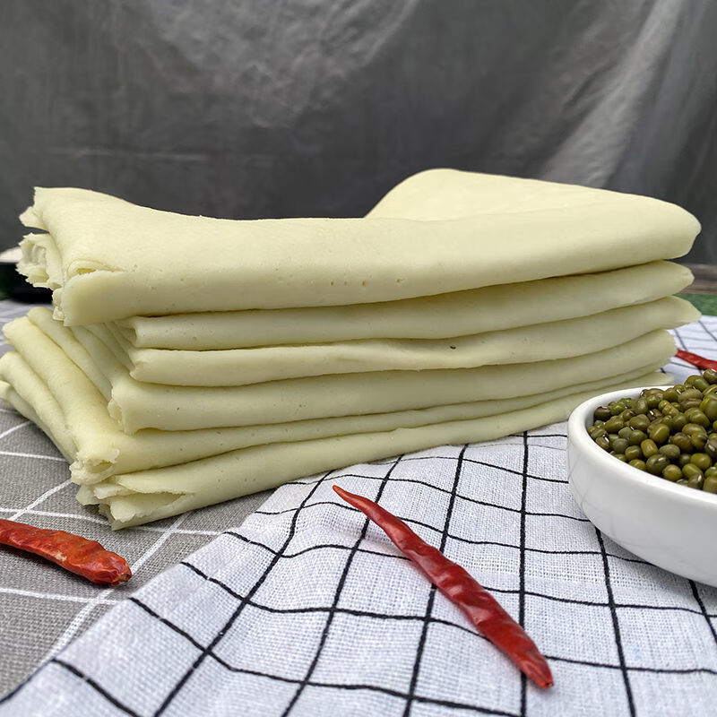 武汉豆皮 新鲜豆皮豆丝湖北土特产湿豆饼武汉农家纯手工现做绿豆皮子