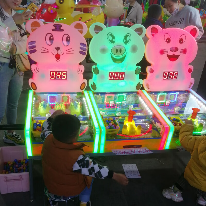 弹珠游艺机 新款大炮乐园火箭炮弹珠游戏机15代广场摆摊生意火爆娱乐